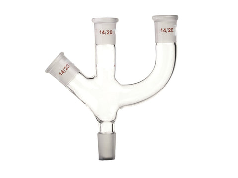 MSE PRO Claisen Adapter, Ground Joint: 14/20 - MSE Supplies LLC