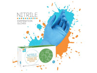A.S.A.P. Blue Nitrile Exam Gloves, 1000PK, Laboratory Supplies, A.S.A.P., MSE Supplies
