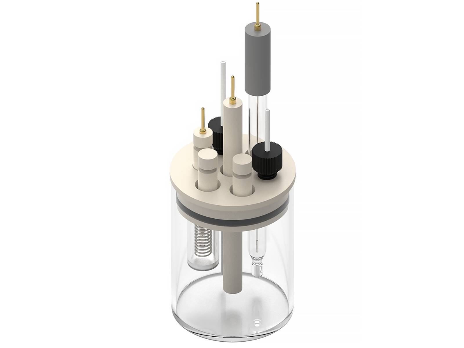 Two-Compartment Multiport Electrochemical Cell, Electrochemical Products, Redox.me, MSE Supplies