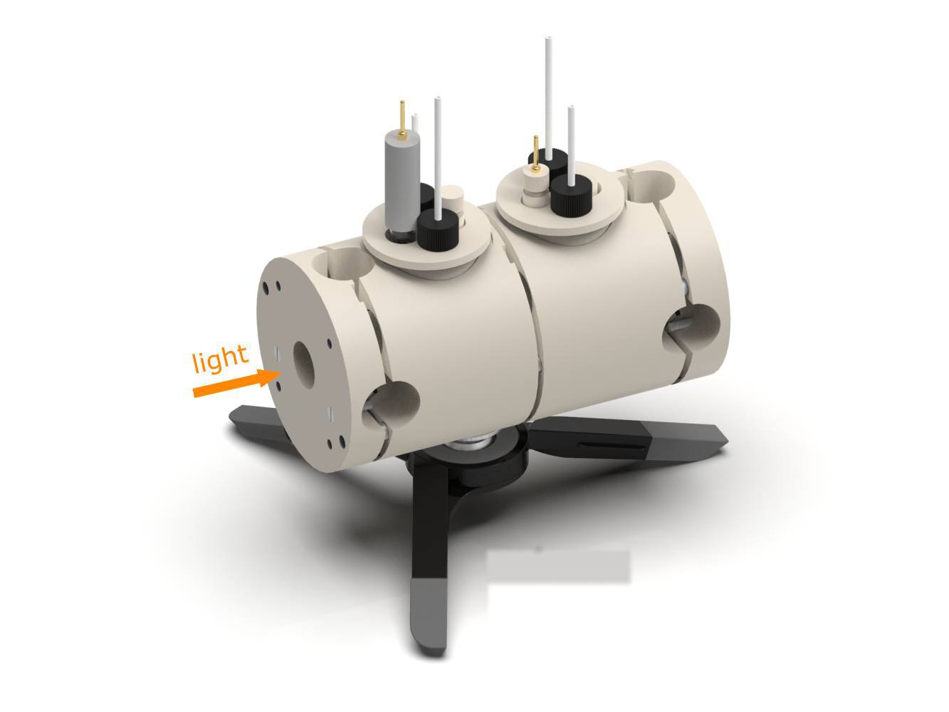 Photo-Electrochemical H-Cell Setup, Electrochemical Products, Redox.me, MSE Supplies