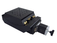 MSE PRO Stepper Motorized Aluminum Alloy Goniometer Stages (Angel ±15°, 160x160mm) - MSE Supplies LLC