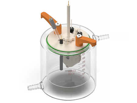 Jacketed Standard Electrochemical Cell Setup, Electrochemical Products, Redox.me, MSE Supplies