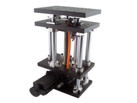 MSE PRO Stepper Motorized Aluminum Alloy Lifting Stages (Travel 100mm, 180x120mm) - MSE Supplies LLC