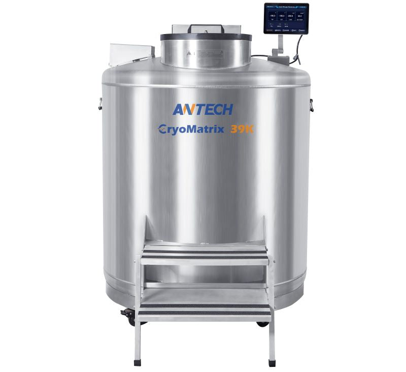 Antech 800L CryoMatrix Cryogenic Freezer, Liquid Nitrogen (LN<sub>2</sub>) Vapor Phase Storage At -190℃, Cryogenic Storage, Antech, MSE Supplies