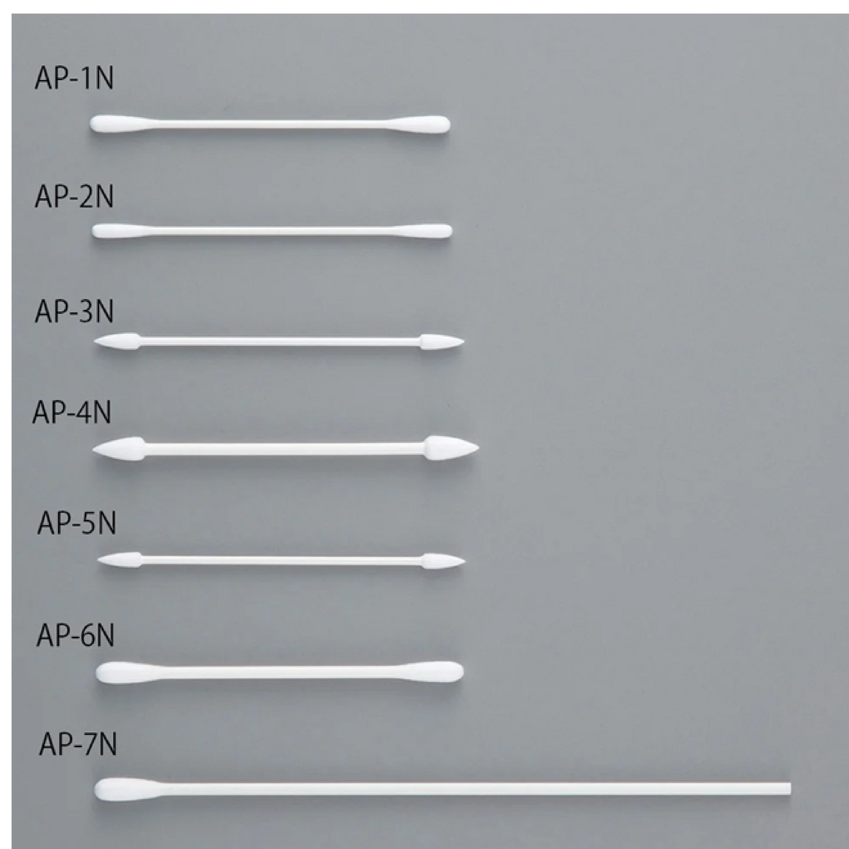 ASPURE 500 pcs 79 mm AP-5N Industrial Cotton Swab II Micro Swab Paper Shaft - Laboratory Supplies - AS ONE Corporation - MSE Supplies