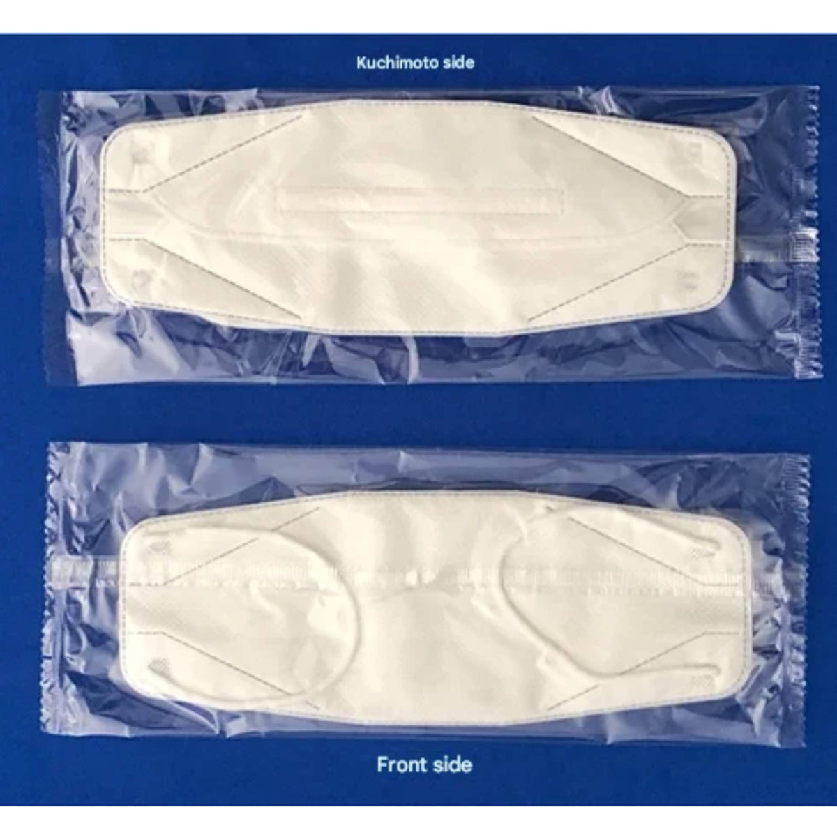 ASONE Cleanroom Disposable Three-Dimensional Mask, 50pcs/pk