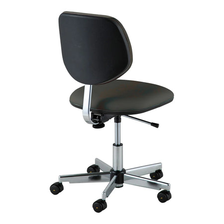 ASONE Comfortable CleanRoom Chair (Fit) Black without Ring
