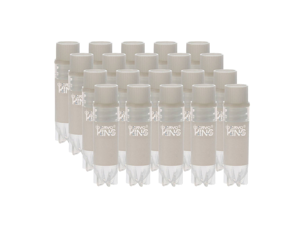Cryogenic Vials-2.0ml tubes (Internal Thread, Non-Barcoded) 25/Bag, 500/Pack, 1000/Case