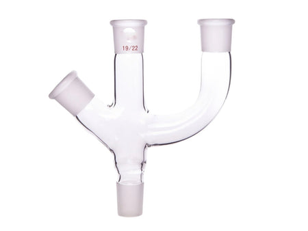 MSE PRO Claisen Adapter, Ground Joint: 19/22 - MSE Supplies LLC
