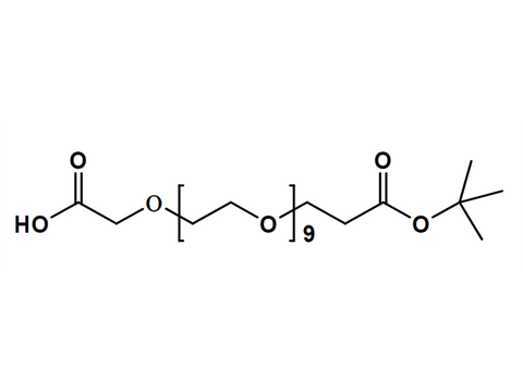 Monodispersed Poly(Ethylene Glycol) from PurePEG:HOOC-CH2-PEG9-CH2CH2COOtBu - MSE Supplies LLC