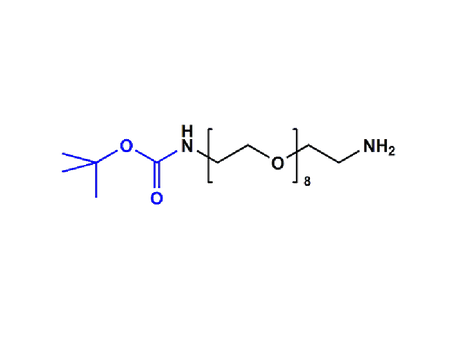 Monodispersed Poly(Ethylene Glycol) from PurePEG:BocNH-PEG8-CH2CH2NH2 - MSE Supplies LLC