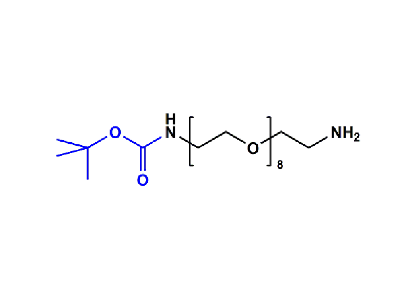 Monodispersed Poly(Ethylene Glycol) from PurePEG:BocNH-PEG8-CH2CH2NH2 - MSE Supplies LLC