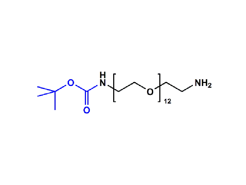 Monodispersed Poly(Ethylene Glycol) from PurePEG:BocNH-PEG12-CH2CH2NH2 - MSE Supplies LLC