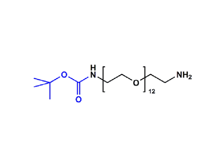 Monodispersed Poly(Ethylene Glycol) from PurePEG:BocNH-PEG12-CH2CH2NH2 - MSE Supplies LLC