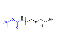 Monodispersed Poly(Ethylene Glycol) from PurePEG:BocNH-PEG15-CH2CH2NH2 - MSE Supplies LLC