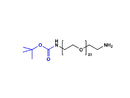 Monodispersed Poly(Ethylene Glycol) from PurePEG:BocNH-PEG23-CH2CH2NH2 HCl - MSE Supplies LLC