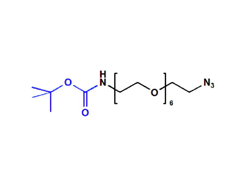 Monodispersed Poly(Ethylene Glycol) from PurePEG:BocNH-PEG6-CH2CH2N3 - MSE Supplies LLC