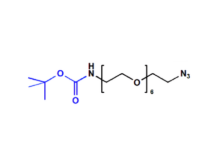 Monodispersed Poly(Ethylene Glycol) from PurePEG:BocNH-PEG6-CH2CH2N3 - MSE Supplies LLC
