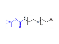 Monodispersed Poly(Ethylene Glycol) from PurePEG:BocNH-PEG9-CH2CH2N3 - MSE Supplies LLC