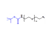 Monodispersed Poly(Ethylene Glycol) from PurePEG:BocNH-PEG15-CH2CH2N3 - MSE Supplies LLC