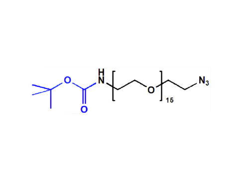 Monodispersed Poly(Ethylene Glycol) from PurePEG:BocNH-PEG15-CH2CH2N3 - MSE Supplies LLC