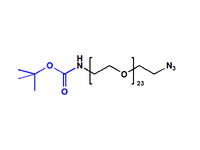 Monodispersed Poly(Ethylene Glycol) from PurePEG:BocNH-PEG23-CH2CH2N3 - MSE Supplies LLC