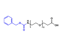 Monodispersed Poly(Ethylene Glycol) from PurePEG:CBZ-NH-PEG8-CH2CH2COOH - MSE Supplies LLC