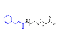 Monodispersed Poly(Ethylene Glycol) from PurePEG:CBZ-NH-PEG10-CH2CH2COOH - MSE Supplies LLC