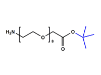Monodispersed Poly(Ethylene Glycol) from PurePEG:H2N-PEG8-CH2COOtBu - MSE Supplies LLC