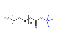 Monodispersed Poly(Ethylene Glycol) from PurePEG:H2N-PEG10-CH2COOtBu - MSE Supplies LLC