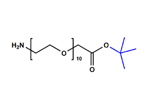 Monodispersed Poly(Ethylene Glycol) from PurePEG:H2N-PEG10-CH2COOtBu - MSE Supplies LLC