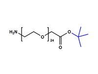 Monodispersed Poly(Ethylene Glycol) from PurePEG:H2N-PEG24-CH2COOtBu - MSE Supplies LLC