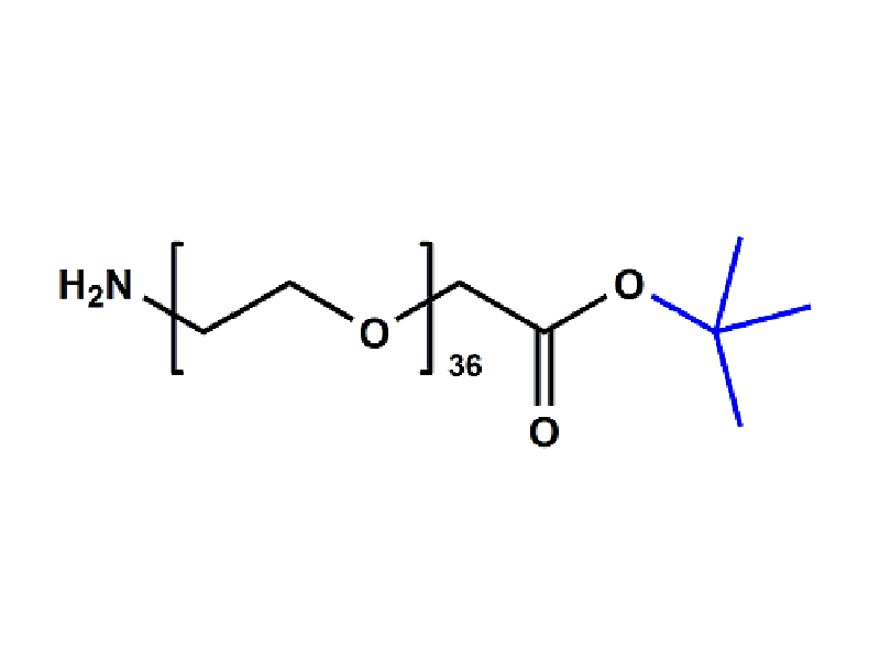 Monodispersed Poly(Ethylene Glycol) from PurePEG:H2N-PEG36-CH2COOtBu - MSE Supplies LLC