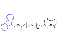 Monodispersed Poly(Ethylene Glycol) from PurePEG:Fmoc-NH-PEG12-CH2CH2COONHS Ester - MSE Supplies LLC