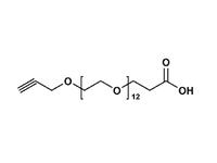 Monodispersed Poly(Ethylene Glycol) from PurePEG:Propyne-PEG12-CH2CH2COOH - MSE Supplies LLC