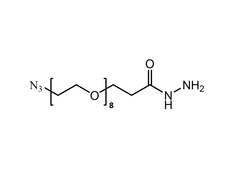 Monodispersed Poly(Ethylene Glycol) from PurePEG:N3-PEG8-Hydrazide - MSE Supplies LLC
