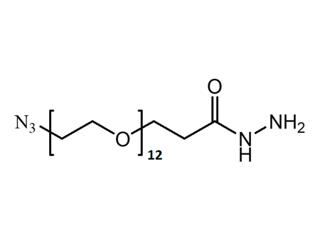 Monodispersed Poly(Ethylene Glycol) from PurePEG:N3-PEG12-Hydrazide - MSE Supplies LLC