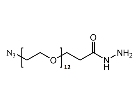 Monodispersed Poly(Ethylene Glycol) from PurePEG:N3-PEG12-Hydrazide - MSE Supplies LLC