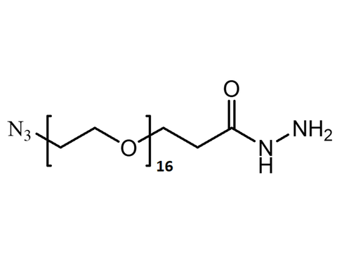 Monodispersed Poly(Ethylene Glycol) from PurePEG:N3-PEG16-Hydrazide - MSE Supplies LLC
