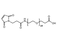 Monodispersed Poly(Ethylene Glycol) from PurePEG:Maleimide-NH-PEG14-CH2CH2COOH - MSE Supplies LLC