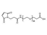 Monodispersed Poly(Ethylene Glycol) from PurePEG:Maleimide-NH-PEG24-CH2CH2COOH - MSE Supplies LLC