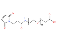 Monodispersed Poly(Ethylene Glycol) from PurePEG:Maleimide-NH-PEG45-CH2CH2COOH - MSE Supplies LLC
