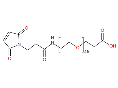 Monodispersed Poly(Ethylene Glycol) from PurePEG:Maleimide-NH-PEG45-CH2CH2COOH - MSE Supplies LLC