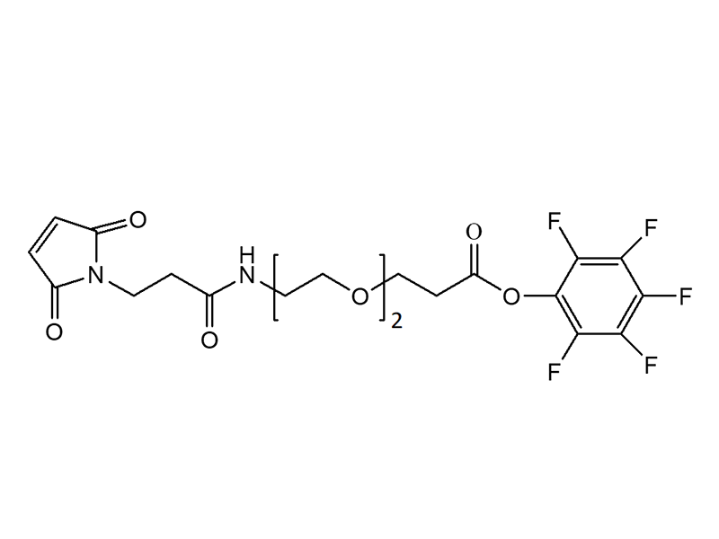 Monodispersed Poly(Ethylene Glycol) from PurePEG:Maleimide-NH-PEG2-CH2CH2COOPFP Ester - MSE Supplies LLC