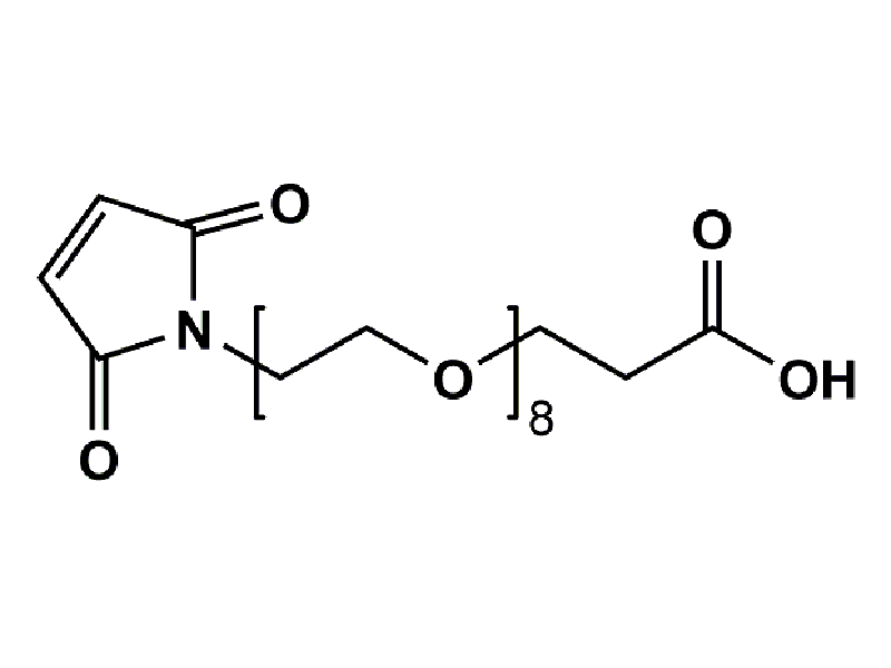 Monodispersed Poly(Ethylene Glycol) from PurePEG:Maleimide-PEG8-CH2CH2COOH - MSE Supplies LLC