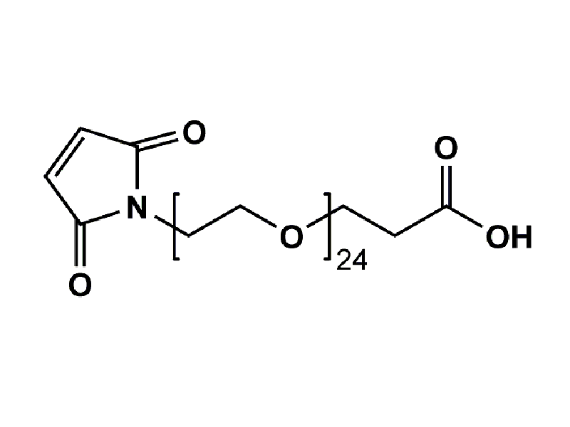 Monodispersed Poly(Ethylene Glycol) from PurePEG:Maleimide-PEG24-CH2CH2COOH - MSE Supplies LLC