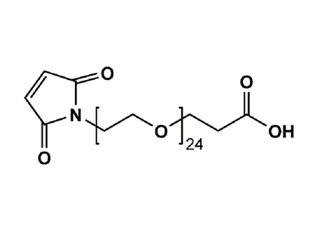 Monodispersed Poly(Ethylene Glycol) from PurePEG:Maleimide-PEG24-CH2CH2COOH - MSE Supplies LLC
