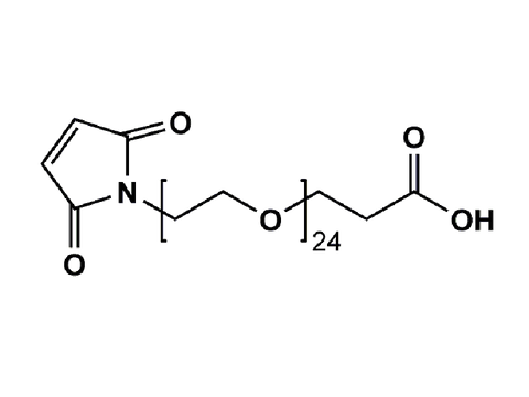 Monodispersed Poly(Ethylene Glycol) from PurePEG:Maleimide-PEG24-CH2CH2COOH - MSE Supplies LLC
