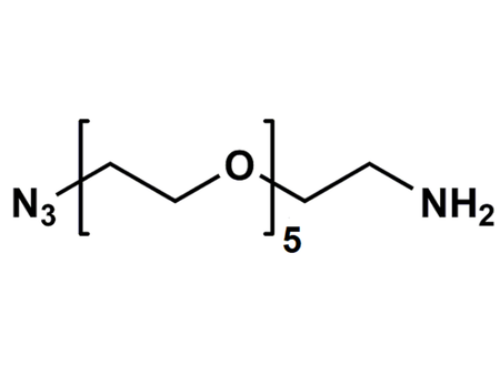 Monodispersed Poly(Ethylene Glycol) from PurePEG:N3-PEG5-CH2CH2NH2 - MSE Supplies LLC