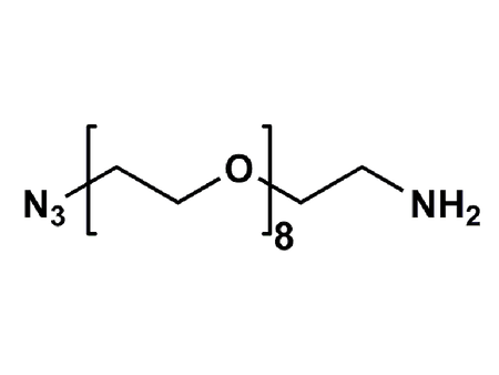 Monodispersed Poly(Ethylene Glycol) from PurePEG:N3-PEG8-CH2CH2NH2 - MSE Supplies LLC